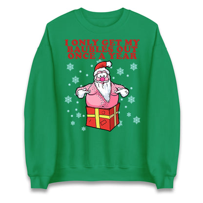 Fat Santa Christmas Funny Sweatshirt