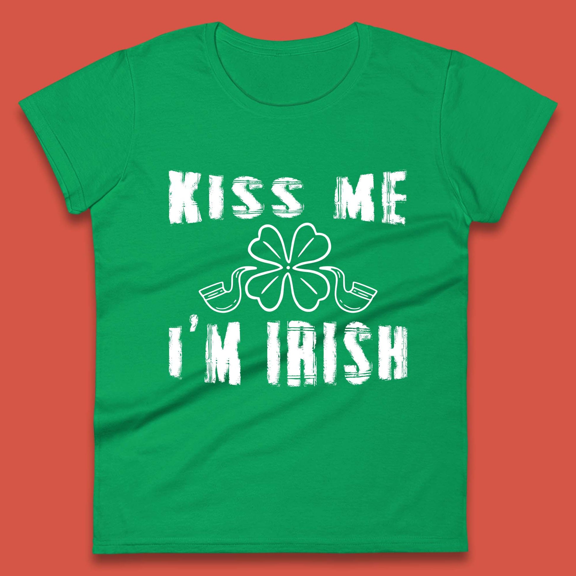 Kiss Me Im Irish Women's Shirt