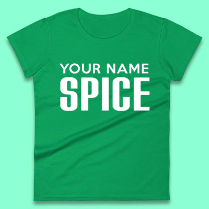 Personalised Spice Girls Womens T-Shirt