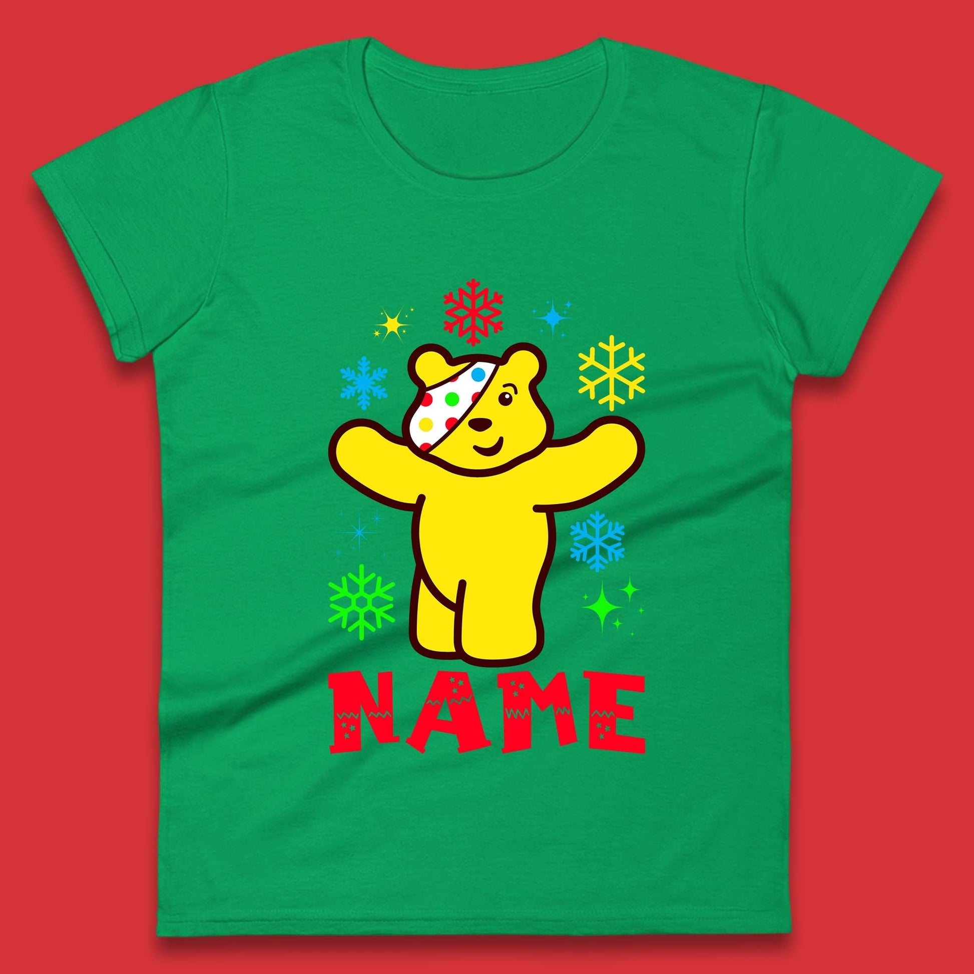 pudsey bear womens t shirt