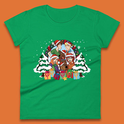 Scooby Doo Christmas Womens T-Shirt