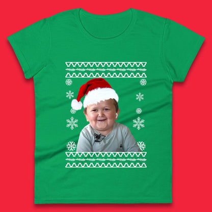 Santa Hasbulla Magomedov Christmas Womens T-Shirt