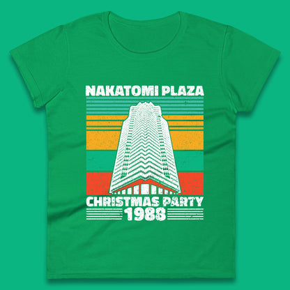 Nakatomi Plaza Christmas Party Womens T-Shirt