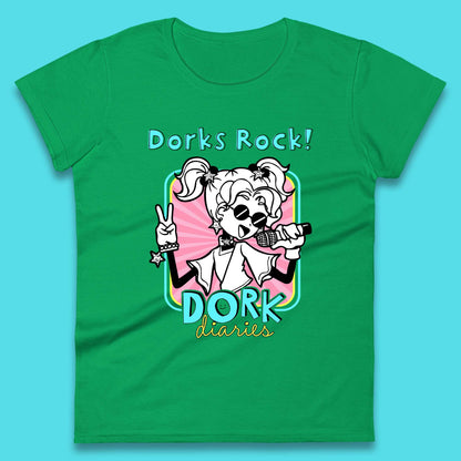 Dorks Rock Dork Diaries Womens T-Shirt