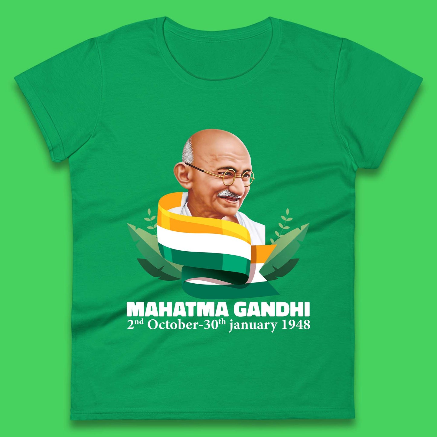 Mahatma Gandhi Womens T-Shirt