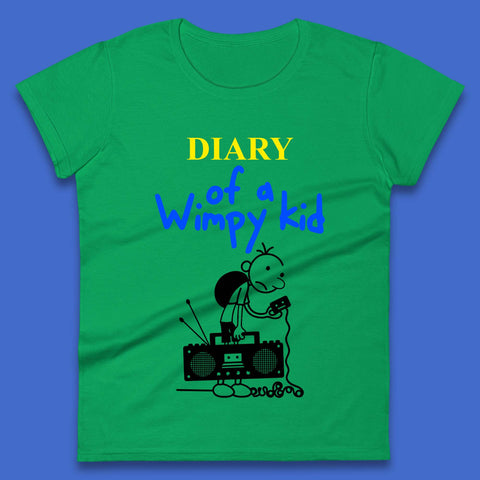 Diary of a Wimpy Kid Ladies T Shirt Next Day Delivery