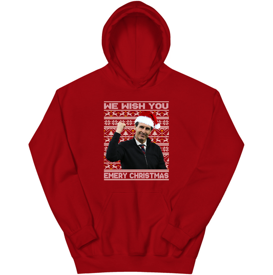 unai emery christmas hoodie