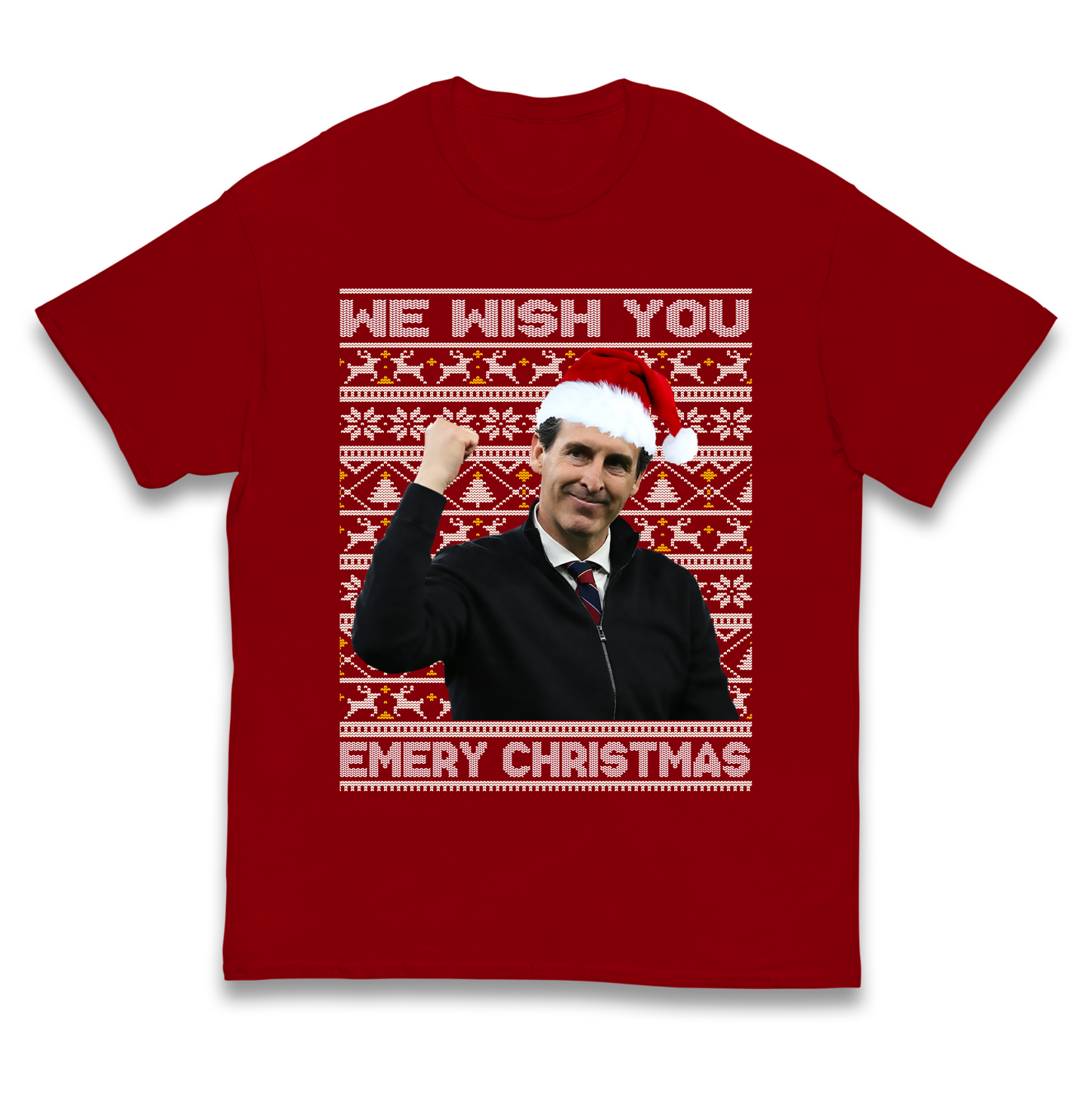 unai emery christmas t shirt