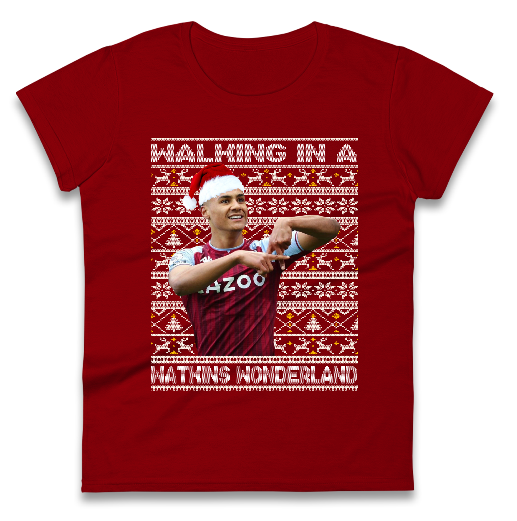 ollie watkins christmas womens t shirt