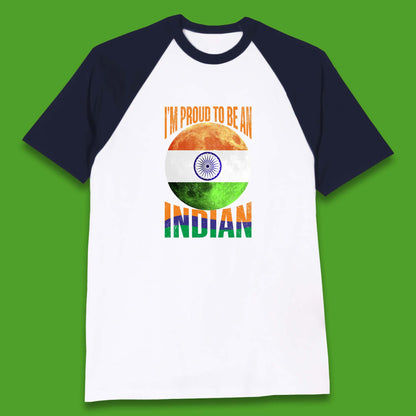 I'm Proud To Be An Indian Chandrayaan-3 Soft Landing To The Moon Baseball T Shirt