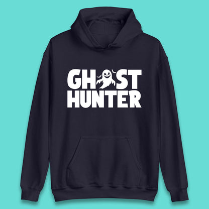 Ghost Hunter Halloween Haunted Ghostbusters Paranormal Investigator Unisex Hoodie