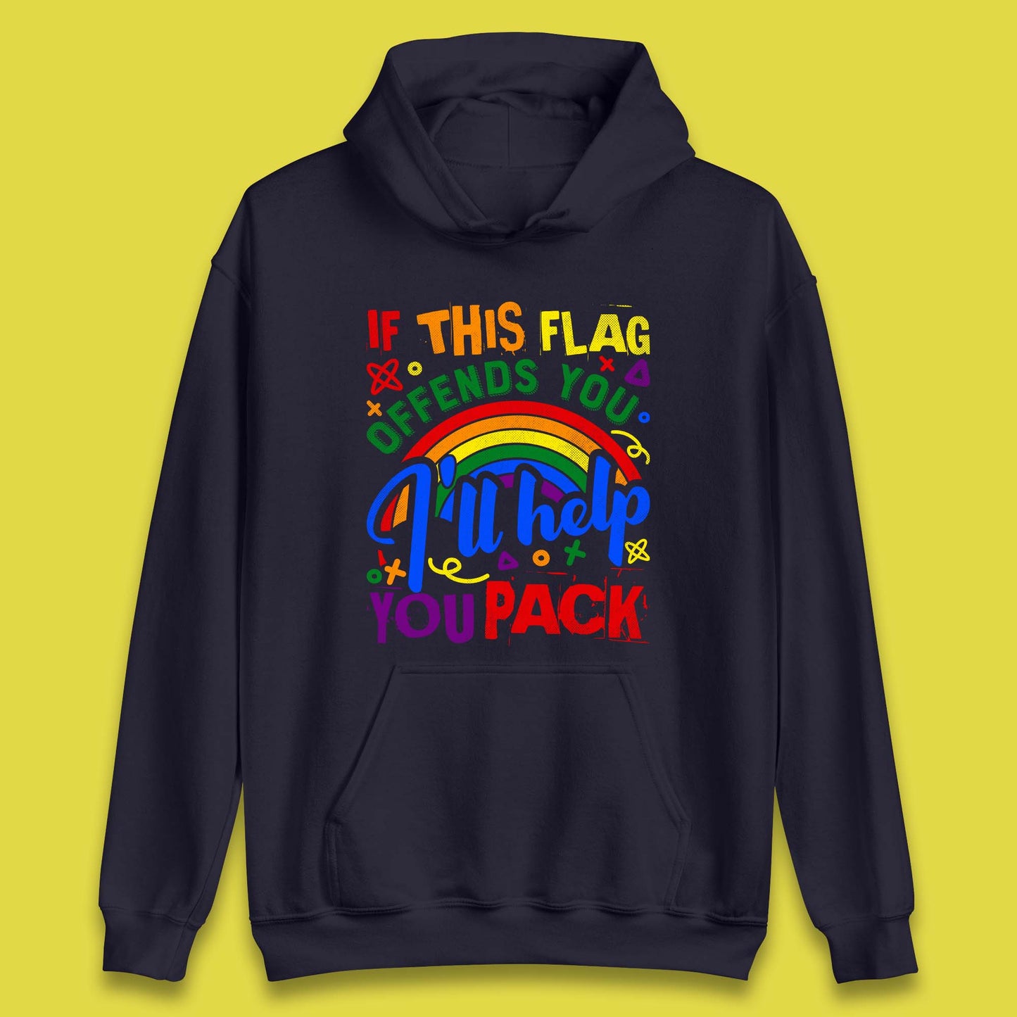 If This Flag Offends You Unisex Hoodie