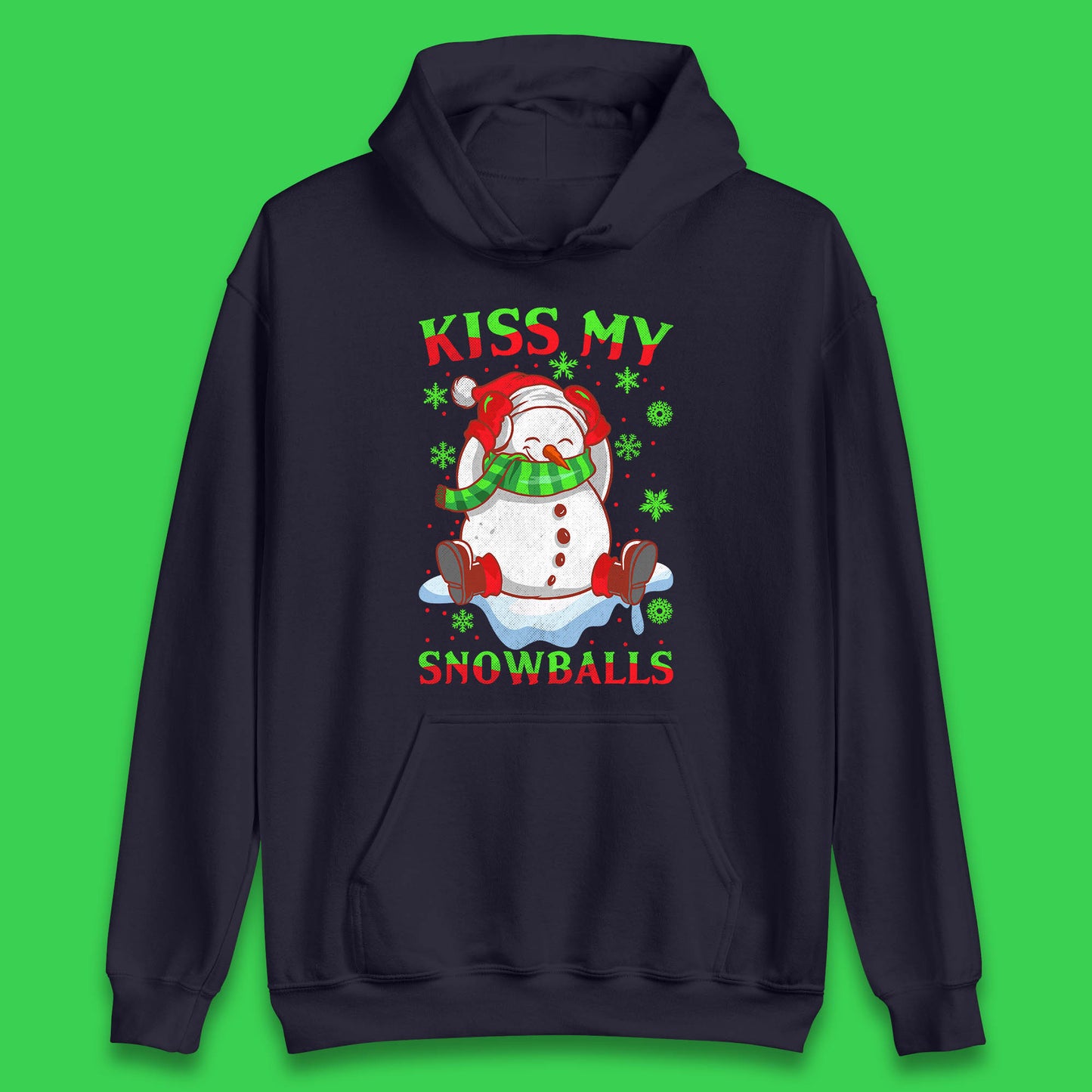 snowman hoodie