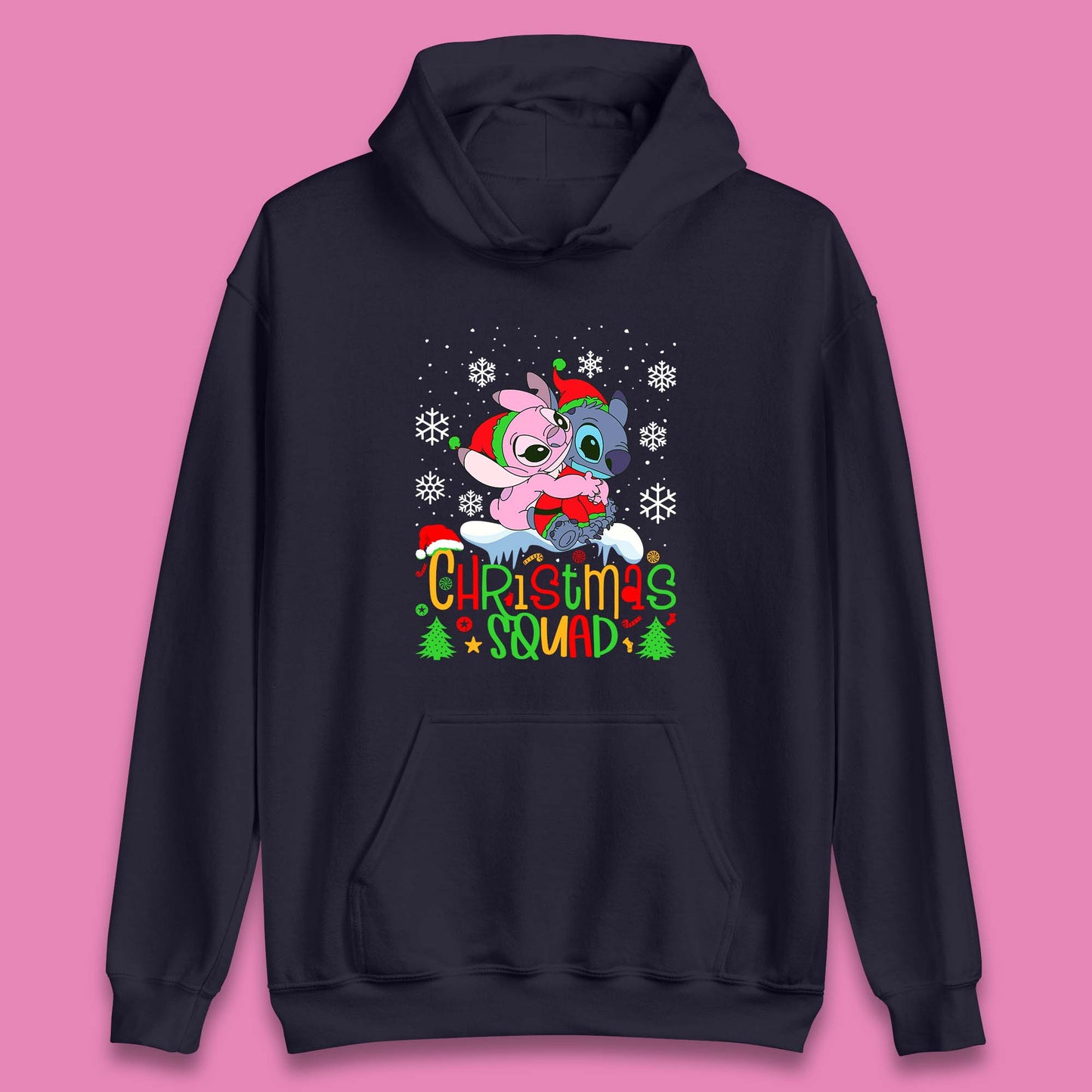 lilo and stitch christmas hoodie