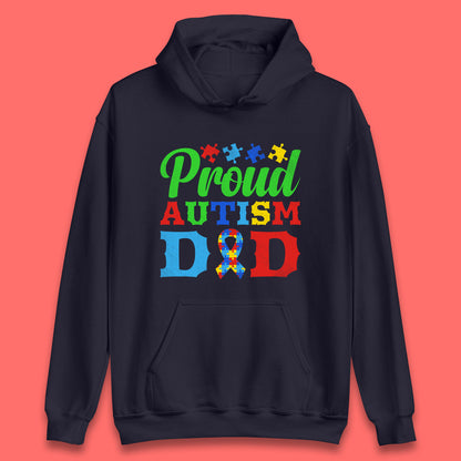 Proud Autism Dad Unisex Hoodie