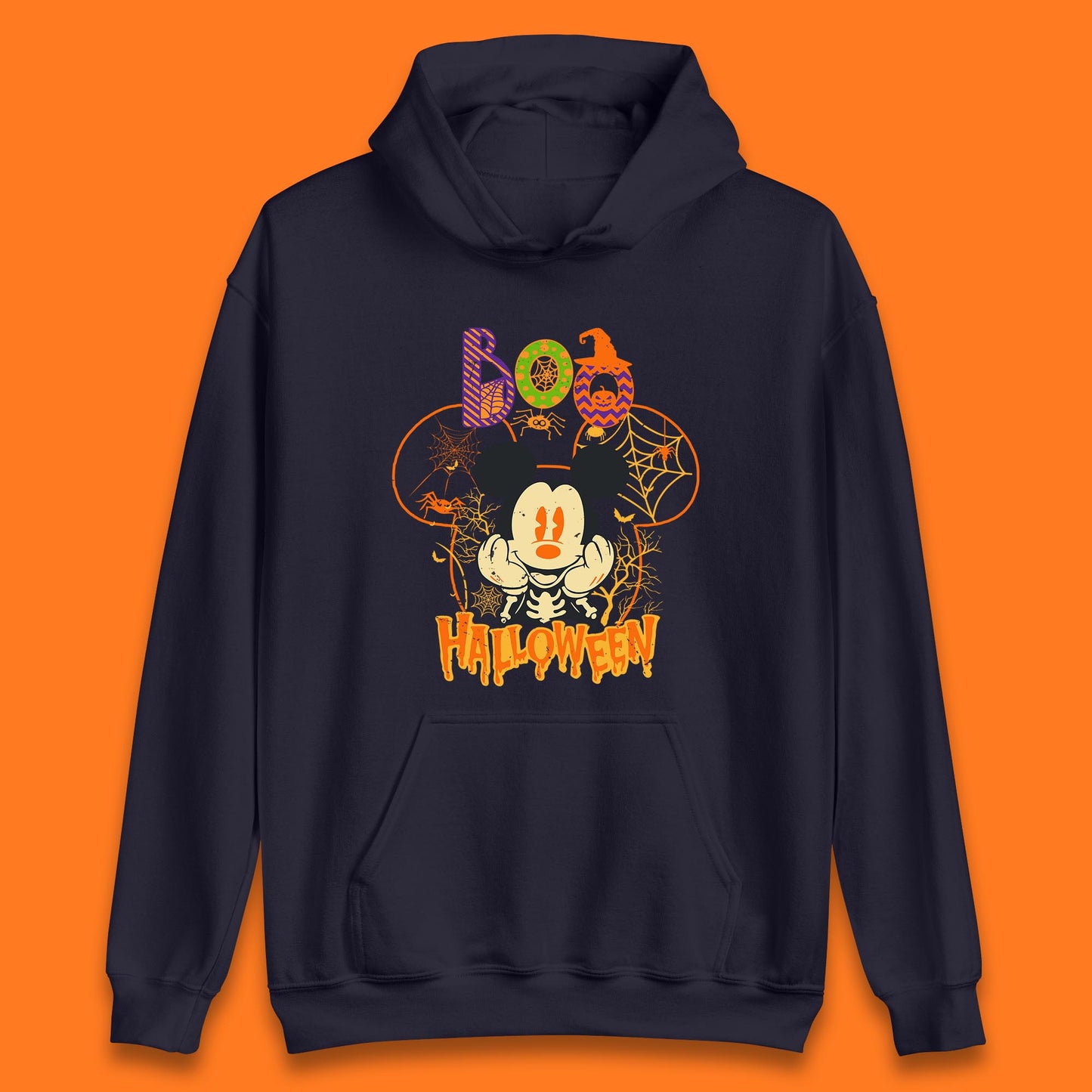 Mickey Mouse Halloween Pullover Hoodie for Adults