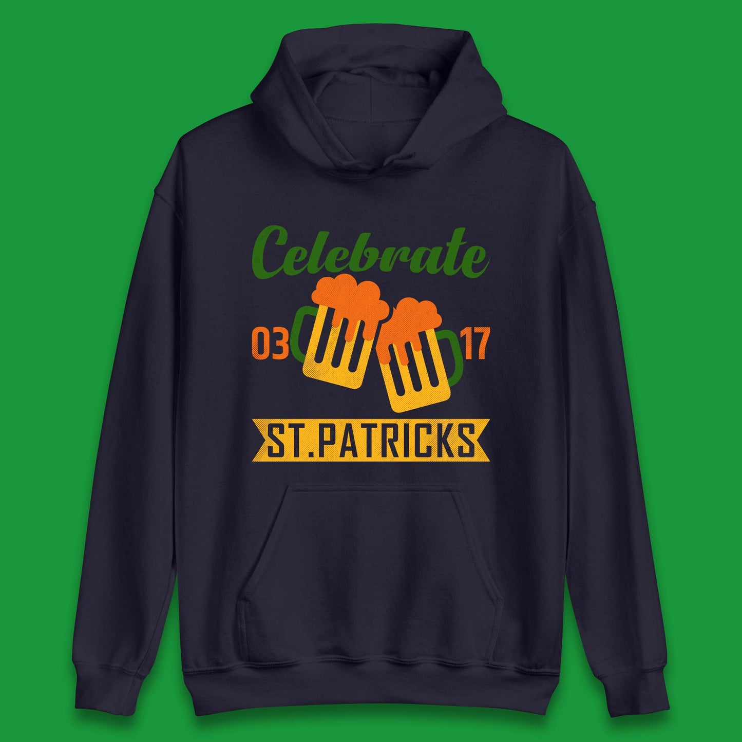 Celebrate St. Patricks Day Unisex Hoodie