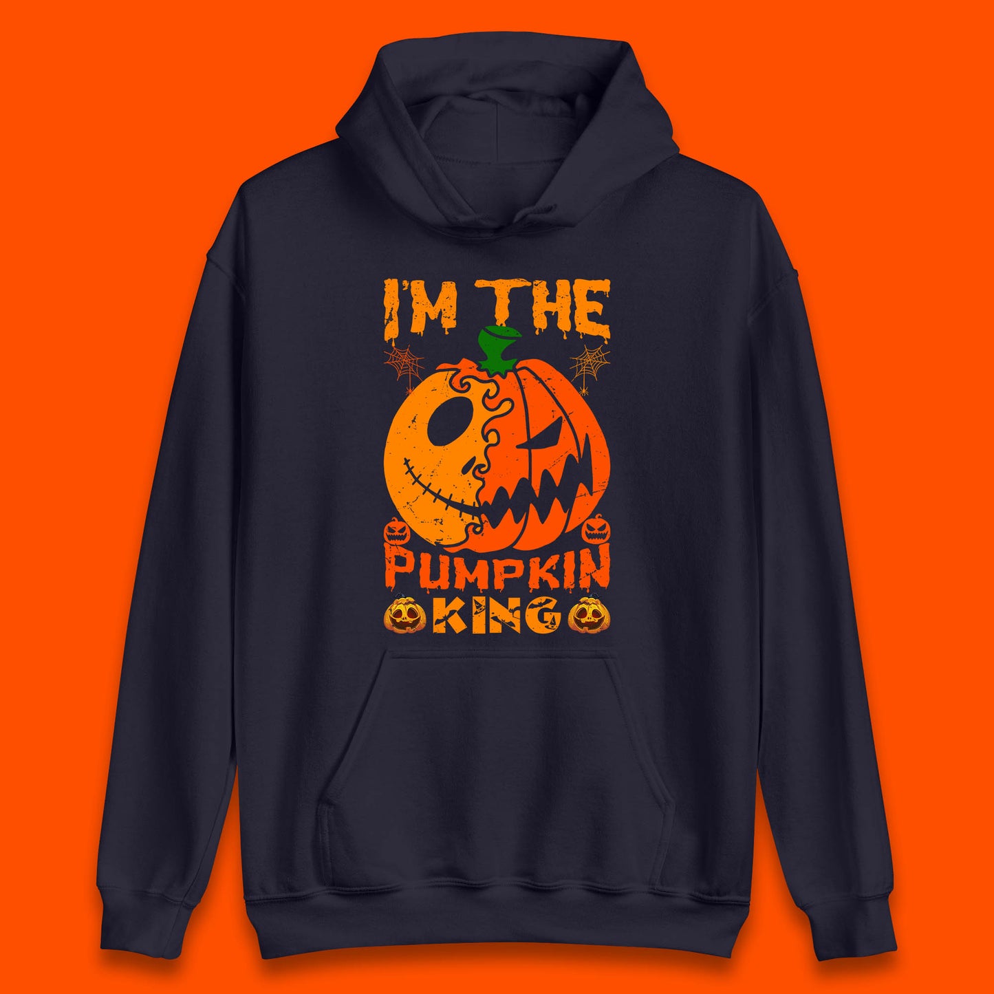 I'm The Pumpkin King Halloween Jack Skellington Pumpkin Nightmare Before Christmas Unisex Hoodie