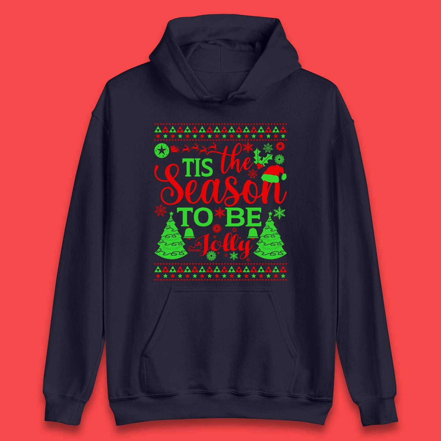 tis the season to be jolly hoodie