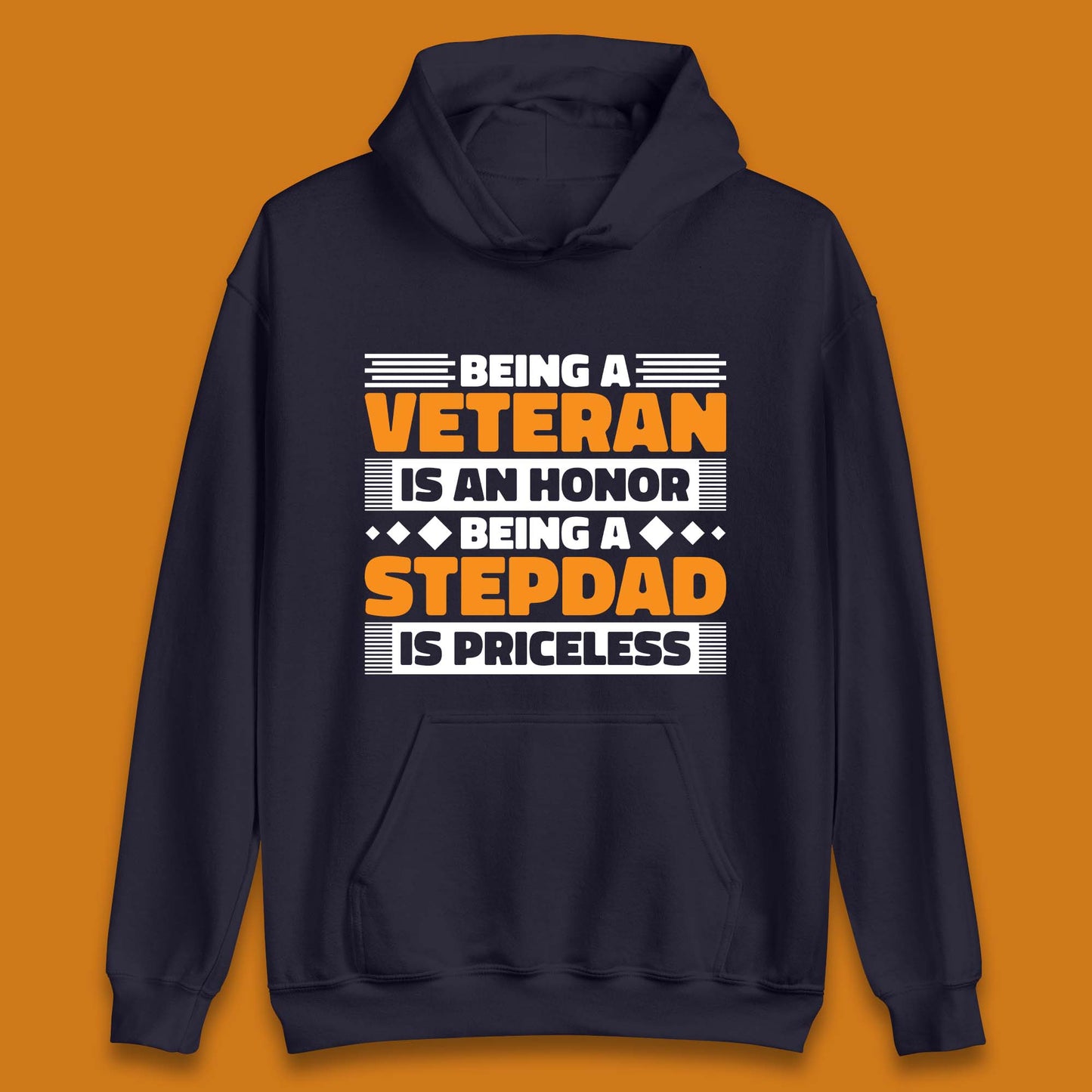 Veteran Stepdad Unisex Hoodie