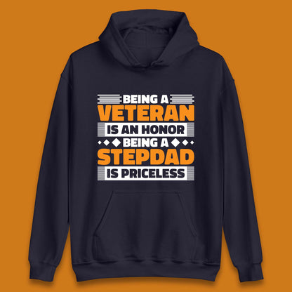 Veteran Stepdad Unisex Hoodie