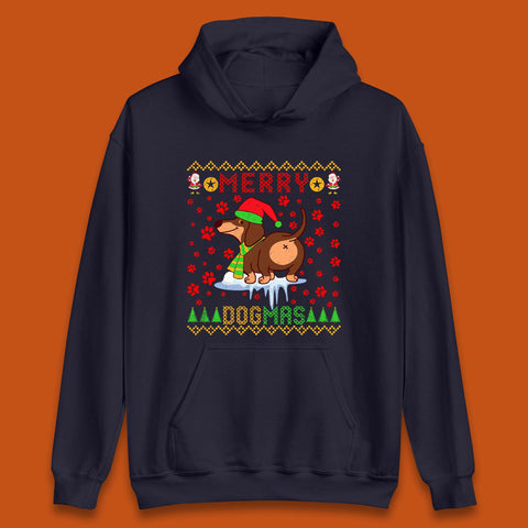 Merry Dogmas Christmas Unisex Hoodie