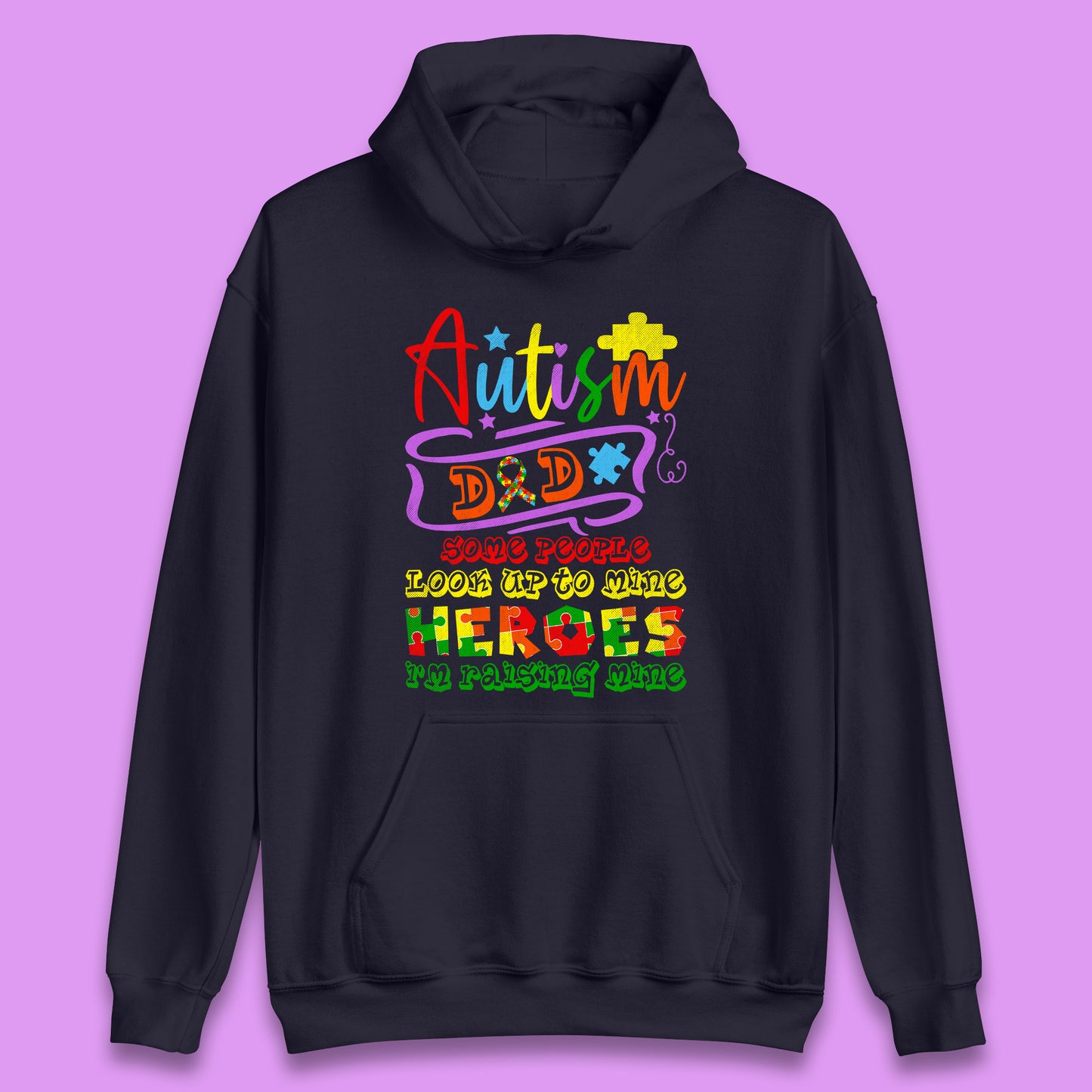 Autism Father Unisex Hoodie