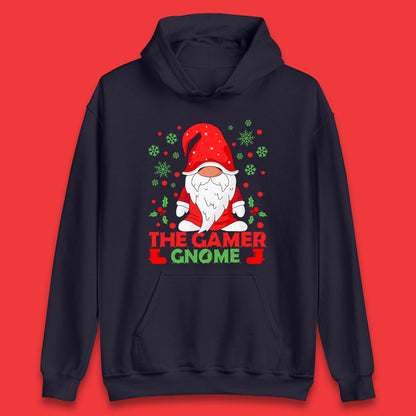 the gamer gnome christmas hoodie