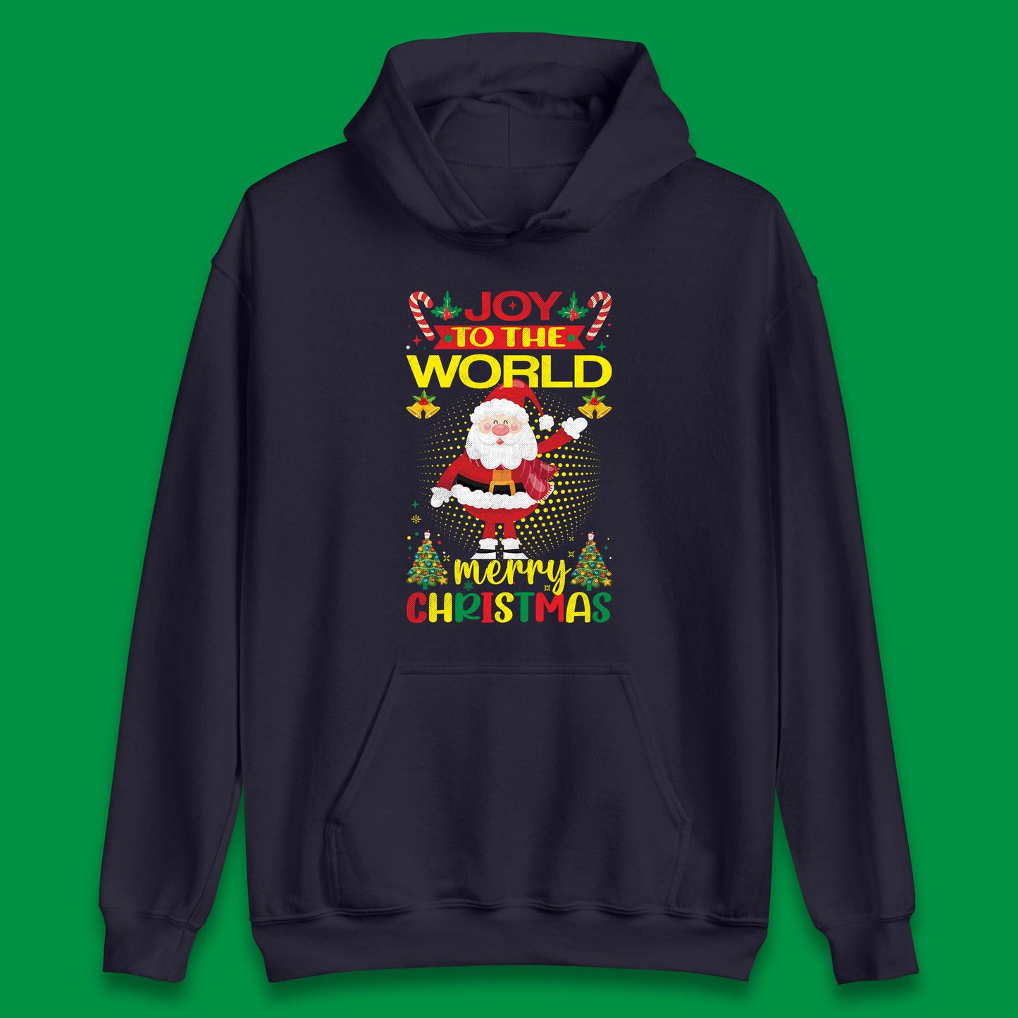 joy to the world christmas hoodie