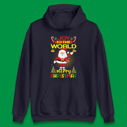 joy to the world christmas hoodie