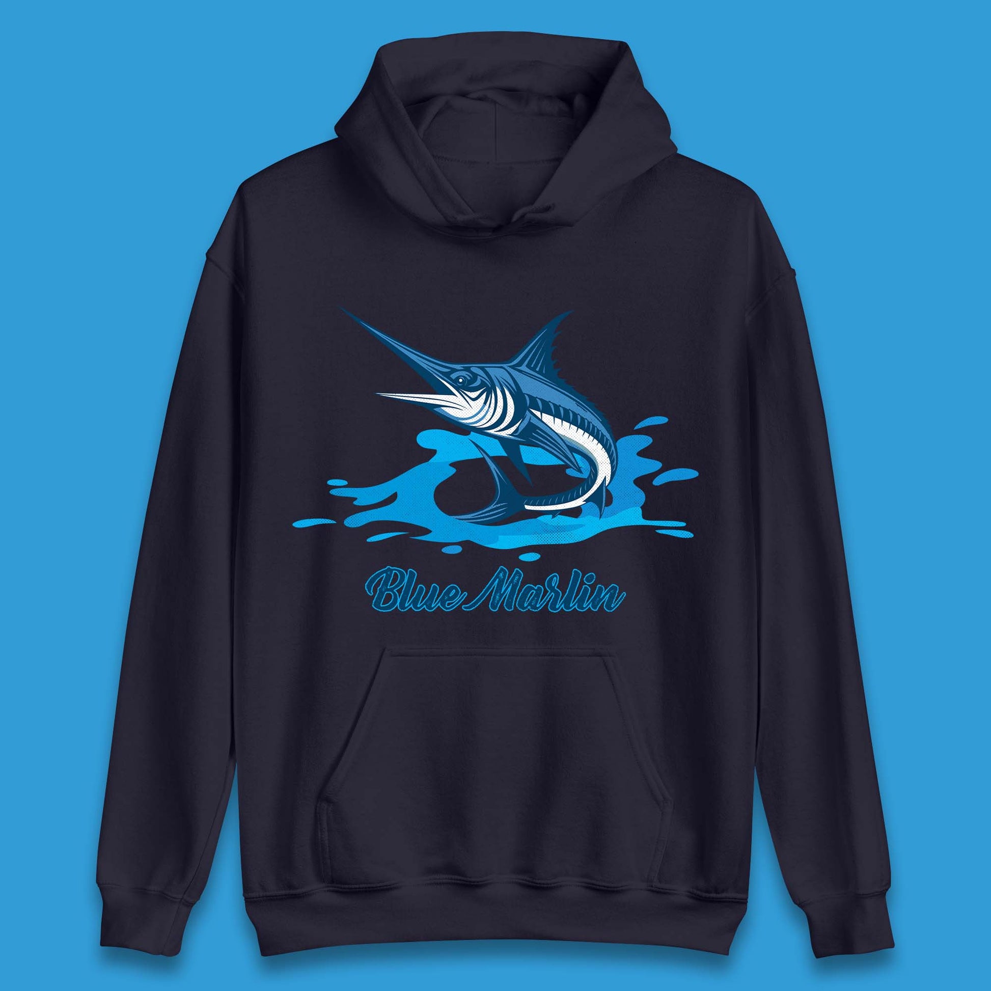 Atlantic Blue Marlin Hoodie