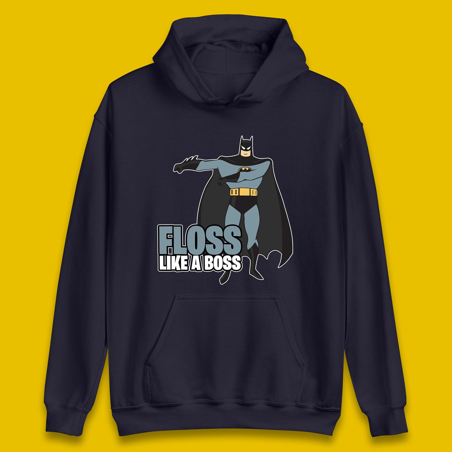 Batman Floss Like A Boss DC Comics Action Adventure Superheros Movie Character Unisex Hoodie