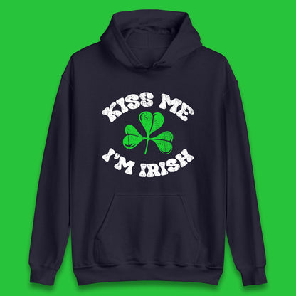 Kiss Me I'm Irish St. Patrick's Day Unisex Hoodie