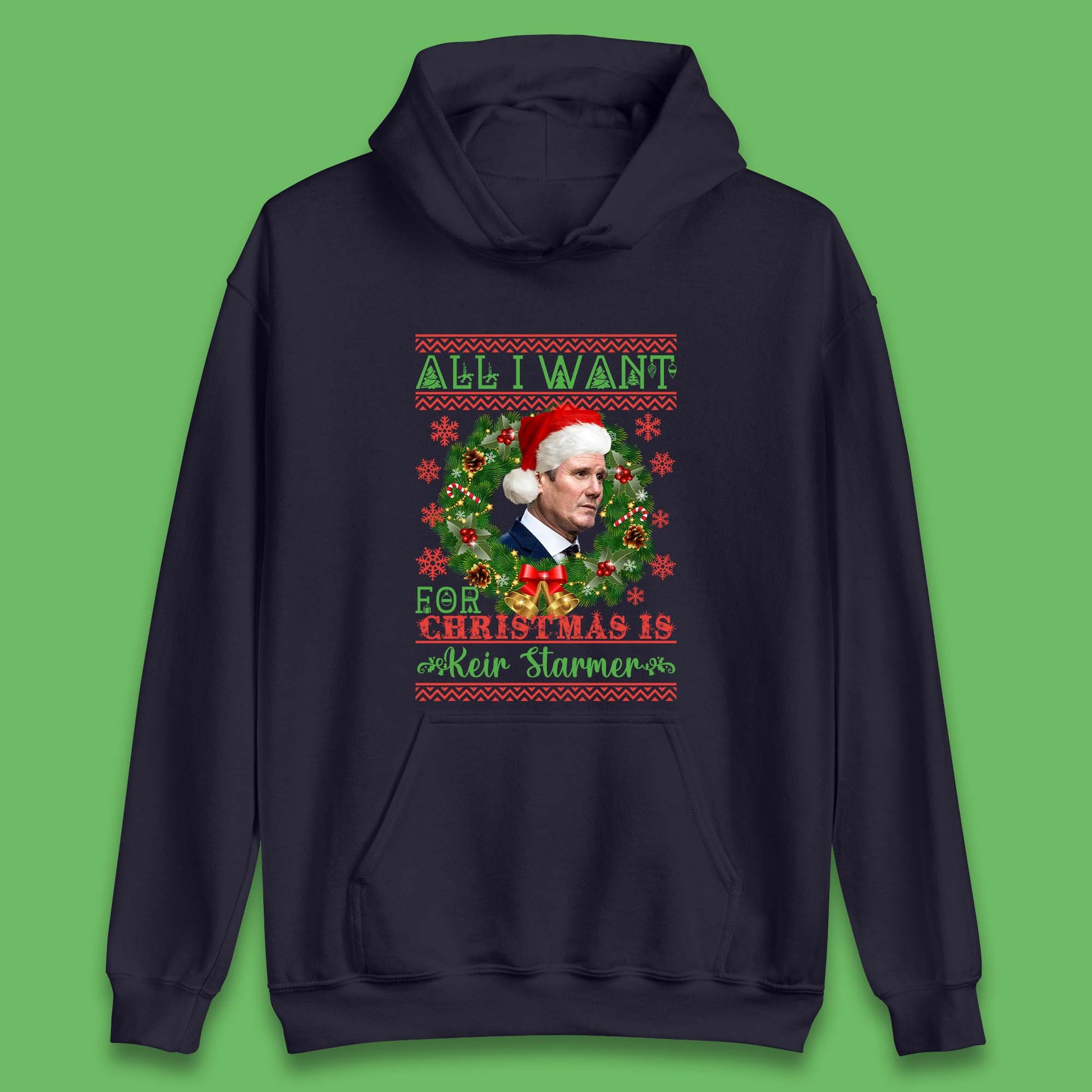 keir starmer christmas hoodie