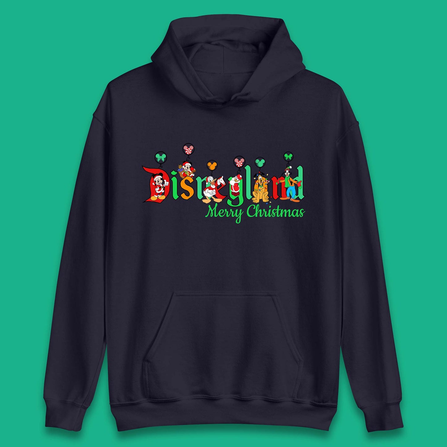 disneyland merry christmas disney mickey and friends hoodie