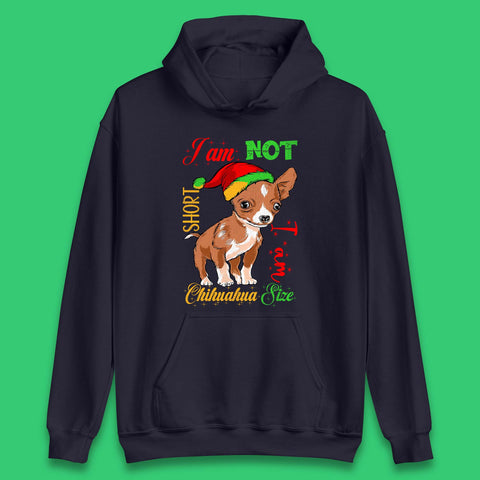 Chihuahua Size Christmas Unisex Hoodie