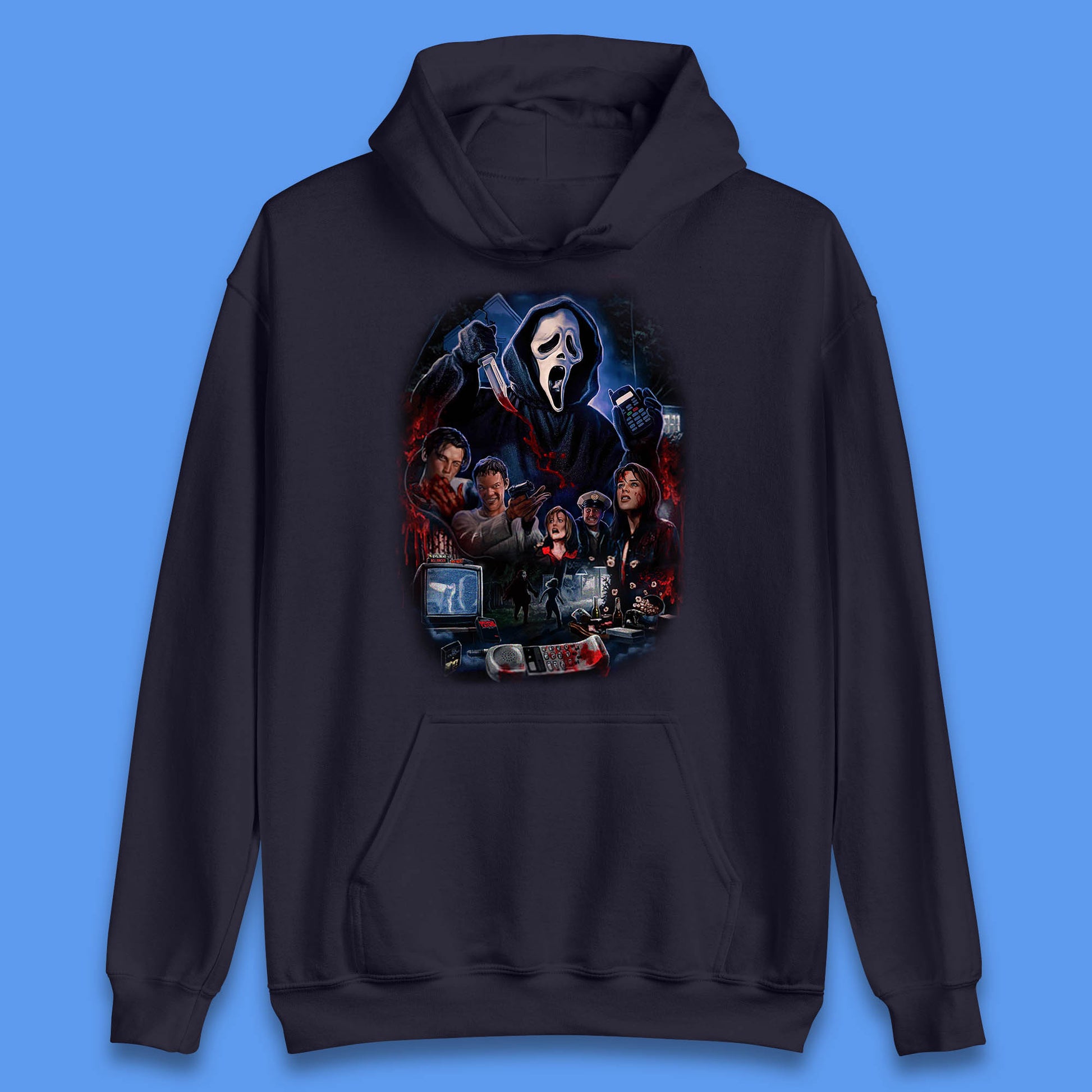 Scream Movie Poster Horror Hoodie