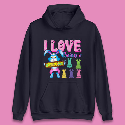 Personalised I Love Being A Grandma Unisex Hoodie