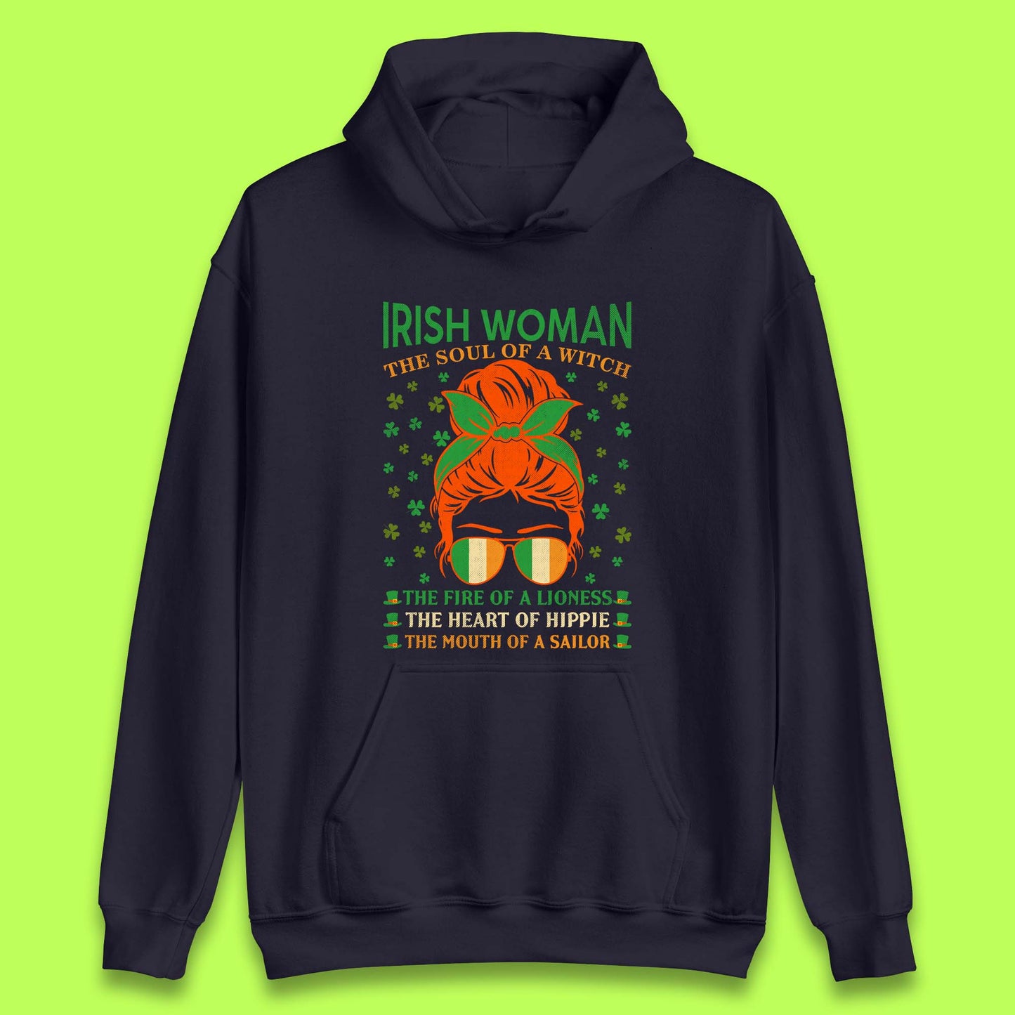 Irish Women The Soul Of A Witch Unisex Hoodie