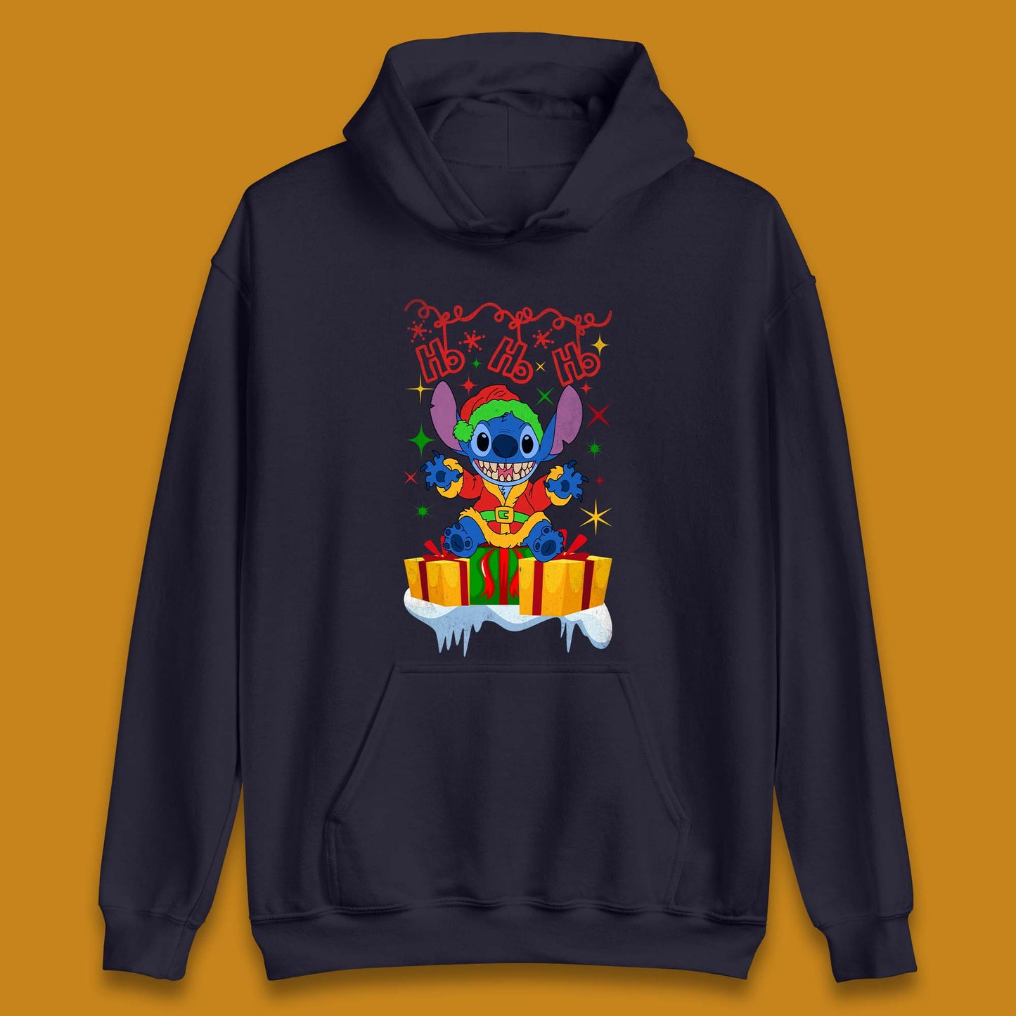 Elf Stitch Christmas Unisex Hoodie