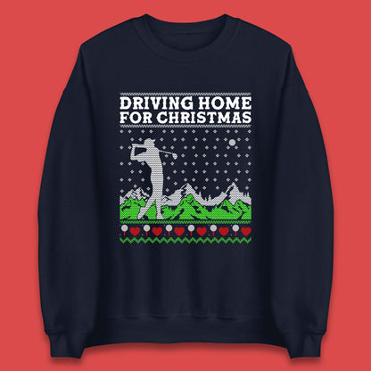 Golf Christmas Jumper