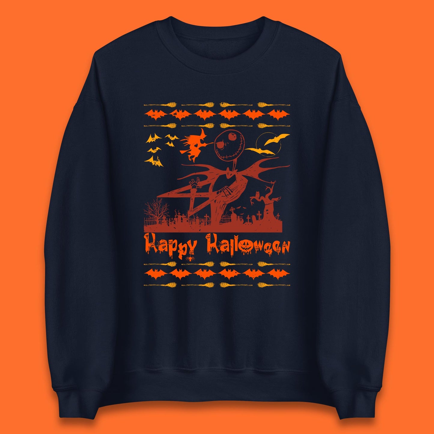 happy halloween sweatshirt