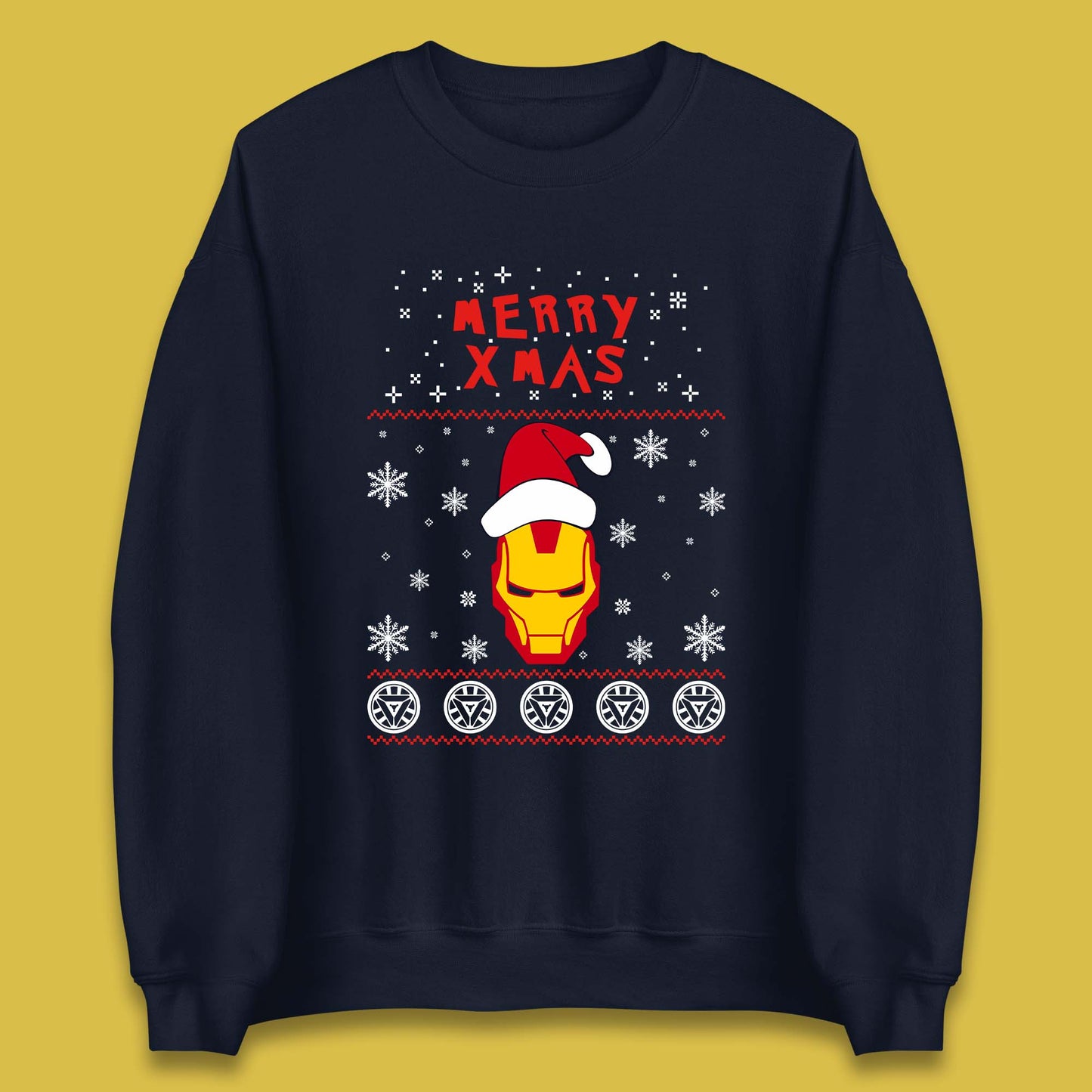 Merry Xmas Ironman Unisex Sweatshirt