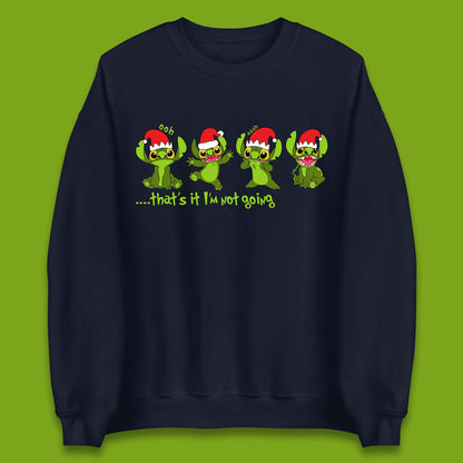 Grinch Stitch Christmas Unisex Sweatshirt