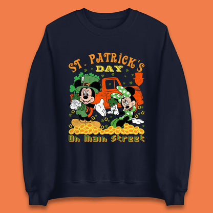 Adults Mickey Mouse St Patrick's Day Sweatshirt