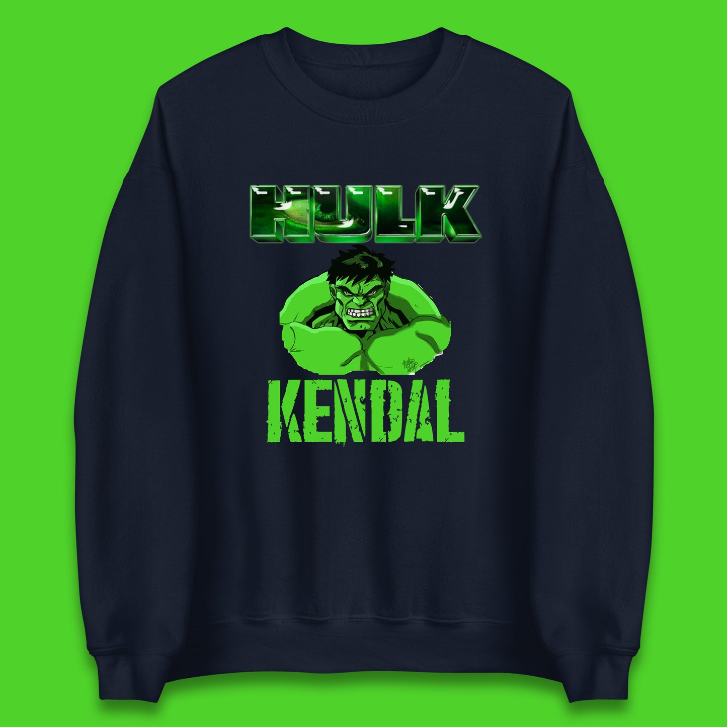 Personalised Incredible Hulk Jumper