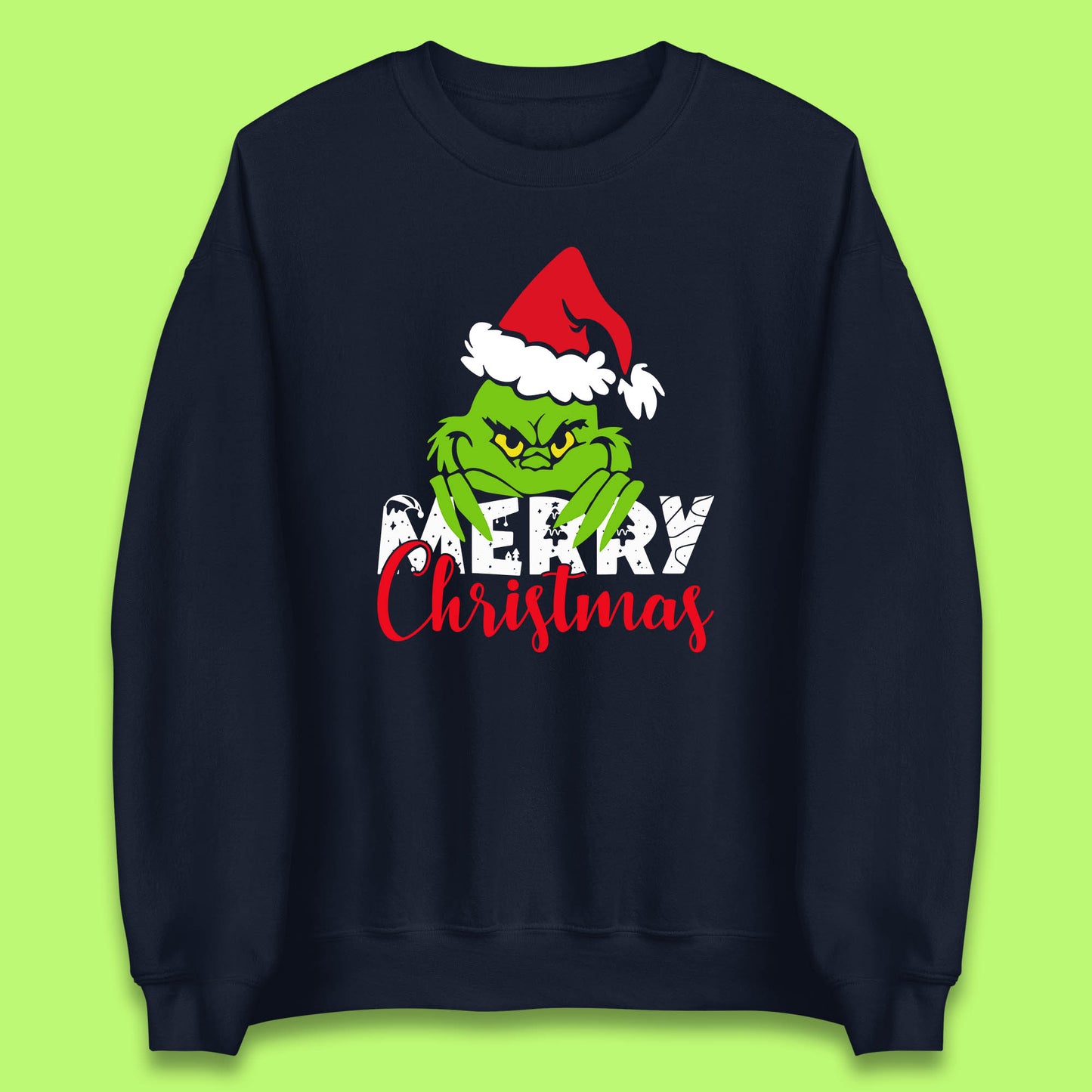 merry christmas grinch sweatshirt