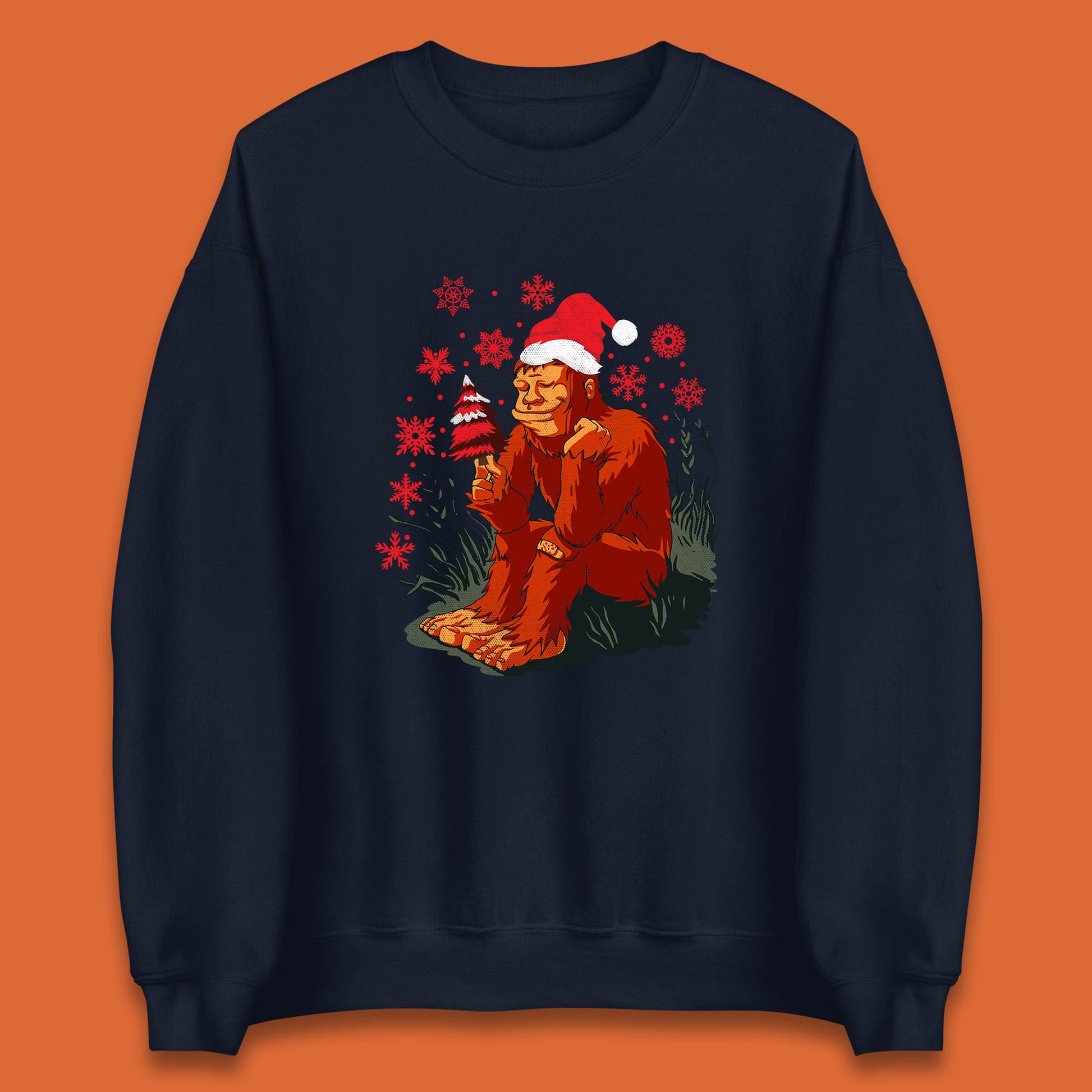 bigfoot christmas sweater