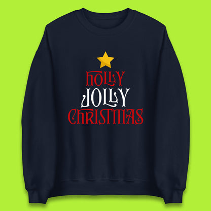 holly jolly christmas jumper