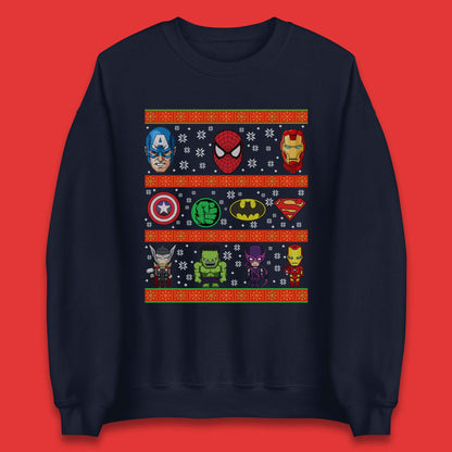 Avengers Superhero Christmas Unisex Sweatshirt